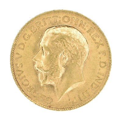 Lot 49 - King George V, Sovereign, 1912.