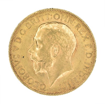 Lot 105 - King George V, Sovereign, 1913.