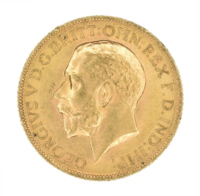 Lot 51 - King George V, Sovereign, 1912.