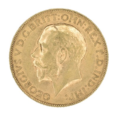 Lot 187 - King George V, Sovereign, 1912.