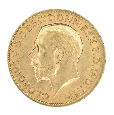 Lot 197 - King George V, Sovereign, 1915.