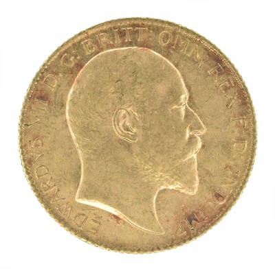 Lot 183 - King Edward VII, Half-Sovereign, 1910.