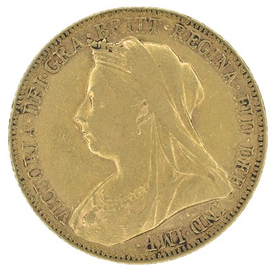 Lot 31 - Queen Victoria, Sovereign, 1898, Melbourne Mint.