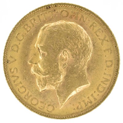 Lot 48 - King George V, Sovereign, 1911.