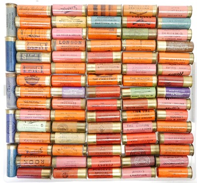 Lot 341 - 80 mixed calibre vintage paper-cased shotgun cartridges LICENCE REQUIRED