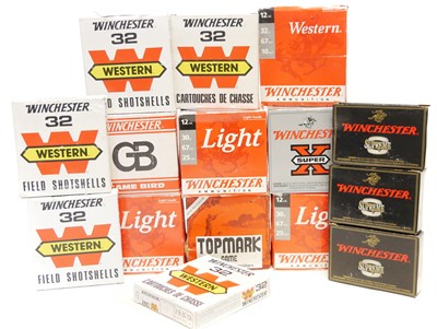 Lot 345 - Fourteen boxes of Winchester 12-bore shotgun cartridges LICENCE REQUIRED