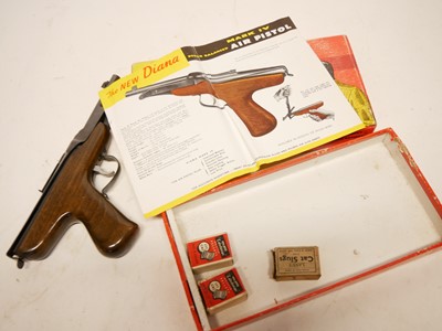 Lot 49 - Boxed Diana Mk IV air pistol