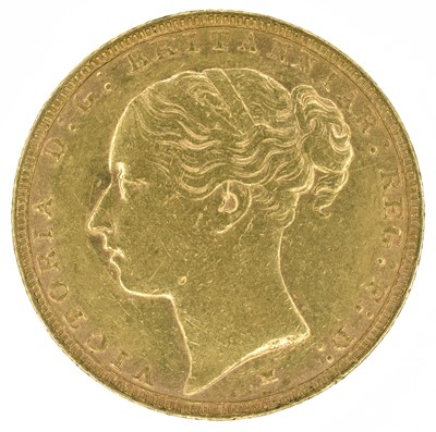 Lot 35 - Queen Victoria, Sovereign, 1886, Melbourne Mint.