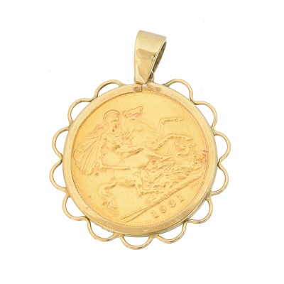 Lot 95 - A George V sovereign