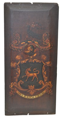 Lot 281 - Edesbury Armorial Panel