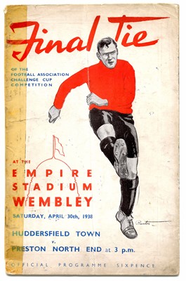 Lot 127 - FA Cup Final, Huddersfield Town v Preston North End