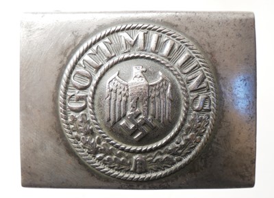 Lot 485 - German Third Reich army belt buckle