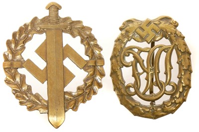 Lot 491 - WW2 German Third Reich sports badges