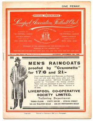 Lot 133 - Liverpool v Grimsby Town