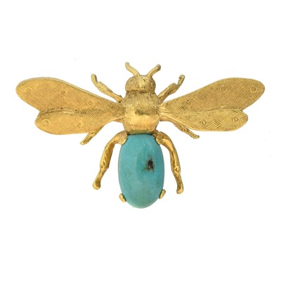 Lot 1 - A bug brooch