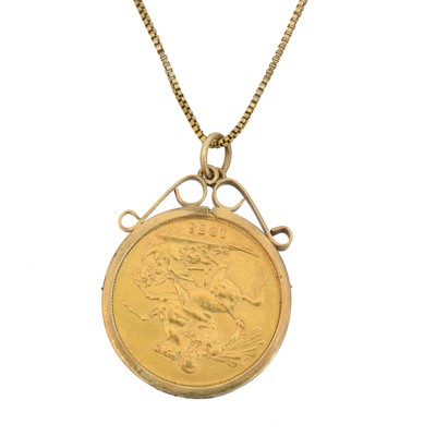 Lot 91 - A Victorian sovereign