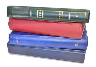 Lot 88 - Stamp collection in four binders