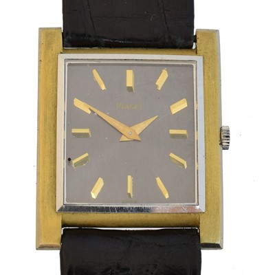 Lot 200 - An 18ct gold Piaget wristwatch