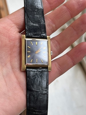 Lot 200 - An 18ct gold Piaget wristwatch