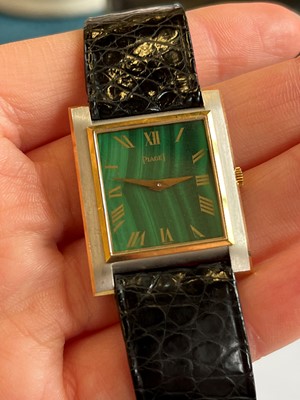 Lot 199 - An 18ct gold Piaget wristwatch