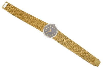 Lot 201 - An 18ct gold Piaget wristwatch