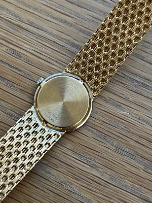 Lot 201 - An 18ct gold Piaget wristwatch