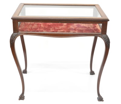 Lot 388 - Late 19th Century Mahogany Bijouterie Table