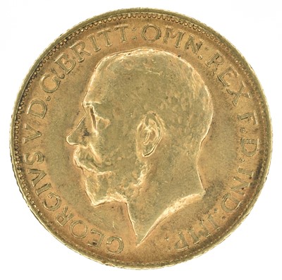 Lot 41 - King George V, Sovereign, 1913.