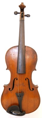 Lot 65 - Violin with one piece back