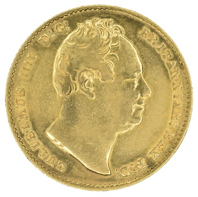 Lot 30 - King William IV, Sovereign, 1835.
