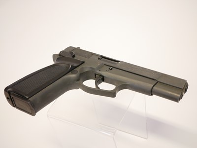 Lot 46 - Browning model GPDA8 8mm blank firing pistol REENACTOR /VCR LICENCE REQUIRED