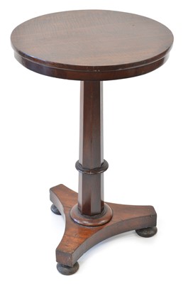 Lot 358 - Victorian figured walnut and mahogany occasional table