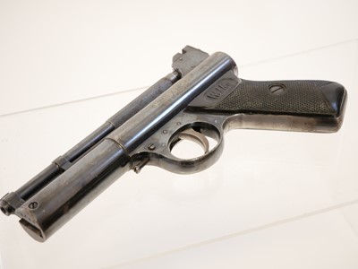 Lot 52 - Webley MkI air pistol
