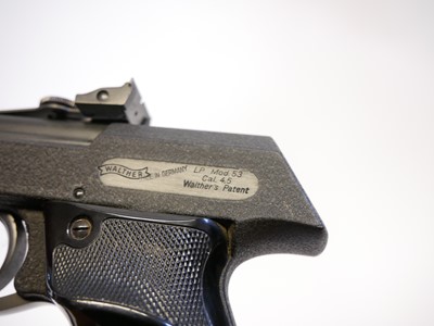 Lot 54 - Walther air pistol