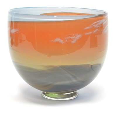 Lot 15 - William Walker Landscape Vase