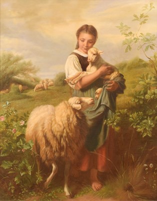 Lot 18 - After Johann Baptist Hofner (German 1832-1913)