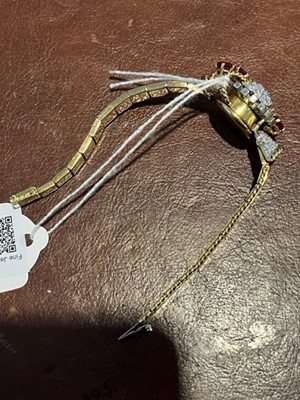 Lot 210 - A 1950s 18ct gold Vacheron Constantin cocktail watch
