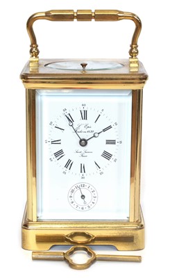 Lot 259 - L 'Epee Carriage Clock