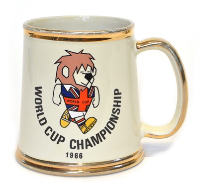 Lot 81 - 1966 World Cup Championship tankard