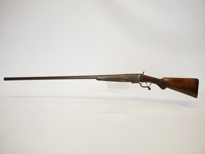 Lot 23 - Skelton Warrington 8 bore single barrel shotgun
