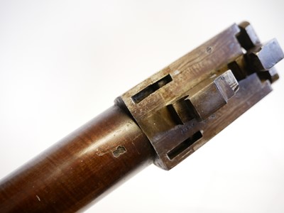 Lot 23 - Skelton Warrington 8 bore single barrel shotgun