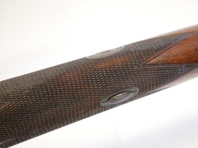 Lot 23 - Skelton Warrington 8 bore single barrel shotgun