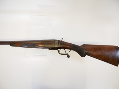 Lot 23 - Skelton Warrington 8 bore single barrel shotgun
