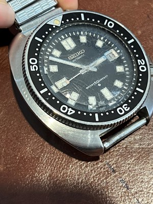 Lot 206 - A 1970s Seiko 'Captain Willard' automatic diver's wristwatch