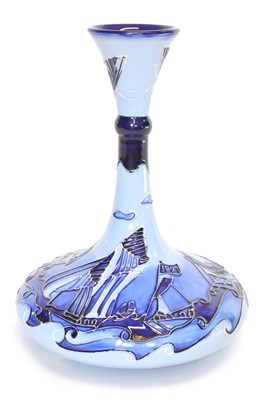 Lot 47 - Moorcroft Centenary Yacht Vase