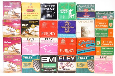 Lot 333 - Boxed shotgun ammunition, LICENCE REQUIRED