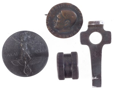 Lot 518 - German Third Reich WWII May 1937 badge etc.