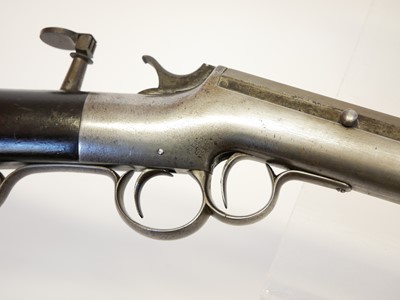 Lot 12 - Frank Wesson .32 rimfire double trigger rifle