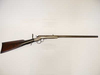 Lot 12 - Frank Wesson .32 rimfire double trigger rifle