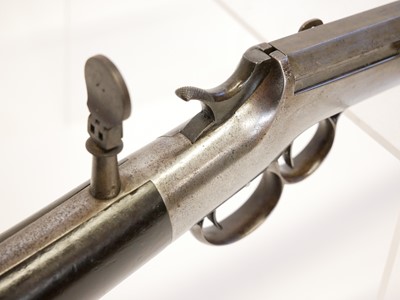 Lot 12 - Frank Wesson .32 rimfire double trigger rifle